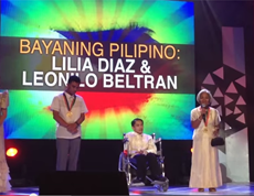 Lilia Diaz, Teacher to the Tagbanuas: Bayaning Pilipino Awardee