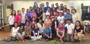 Representatives from Cartwheel Foundation, The Learning Child School, and MAGIS Creative Spaces come together for Training and Learning Exchange 2016. 