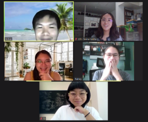 Online consultation meeting with Children’s book writer, Xi Zuq